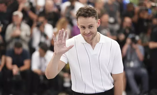Director Harry Lighton poses for photographers at the photo call for the film 'Pillion' at the 78th international film festival, Cannes, southern France, Sunday, May 18, 2025. (Photo by Scott A Garfitt/Invision/AP)