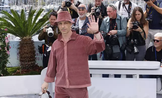 Jury member Jeremy Strong poses for photographers at the jury photo call at the 78th international film festival, Cannes, southern France, Tuesday, May 13, 2025. (Photo by Joel C Ryan/Invision/AP)