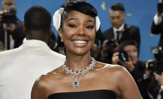 Gabrielle Union attends The Metropolitan Museum of Art's Costume Institute benefit gala celebrating the opening of the "Superfine: Tailoring Black Style" exhibition on Monday, May 5, 2025, in New York. (Photo by Evan Agostini/Invision/AP)