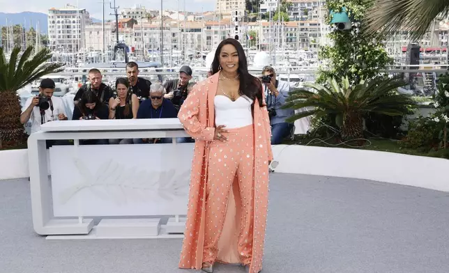 Angela Bassett poses for photographers during the photo call for the film 'Mission: Impossible – The Final Reckoning' at the 78th international film festival, Cannes, southern France, Wednesday, May 14, 2025. (Photo by Joel C Ryan/Invision/AP)