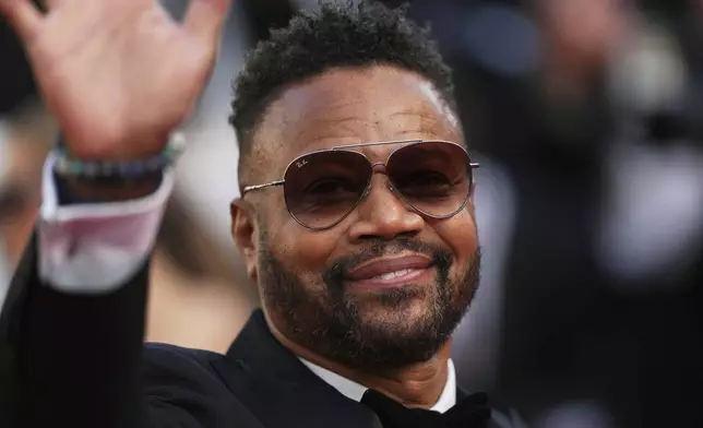 Cuba Gooding Jr. poses for photographers upon arrival at the premiere of the film 'Mission: Impossible - The Final Reckoning' at the 78th international film festival, Cannes, southern France, Wednesday, May 14, 2025. (Photo by Lewis Joly/Invision/AP)