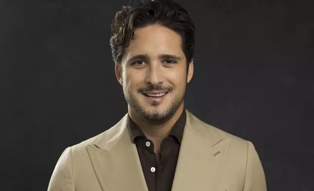 Diego Boneta poses for a portrait to promote "The Undoing of Alejandro Velasco" on Monday, April 14, 2025, in Los Angeles. (Photo by Willy Sanjuan/Invision/AP)
