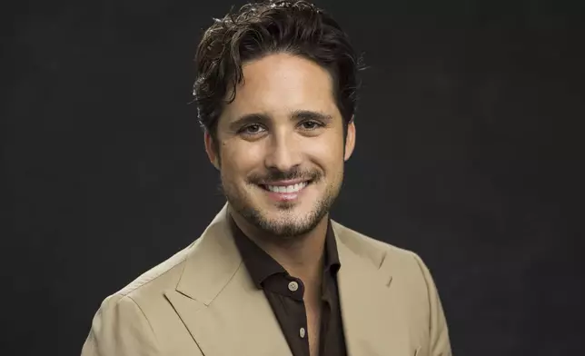 Diego Boneta poses for a portrait to promote "The Undoing of Alejandro Velasco" on Monday, April 14, 2025, in Los Angeles. (Photo by Willy Sanjuan/Invision/AP)