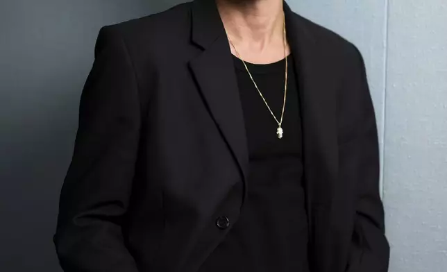 Alexej Manvelov poses for portrait photographs to promote the television series "Dept. Q" on Tuesday, May 27, 2025, in London. (Photo by Scott A Garfitt/Invision/AP)