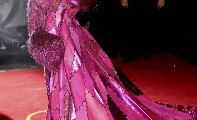 Chappell Roan departs The Carlyle Hotel prior to attending The Metropolitan Museum of Art's Costume Institute benefit gala celebrating the opening of "Superfine: Tailoring Black Style" on Monday, May 5, 2025, in New York. (Photo by Andy Kropa/Invision/AP)