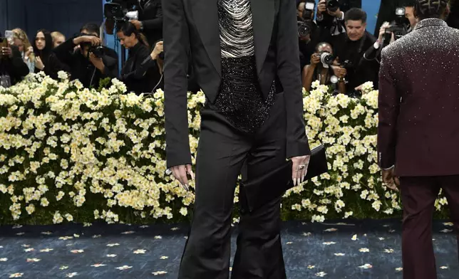Jordan Roth attends The Metropolitan Museum of Art's Costume Institute benefit gala celebrating the opening of the "Superfine: Tailoring Black Style" exhibition on Monday, May 5, 2025, in New York. (Photo by Evan Agostini/Invision/AP)