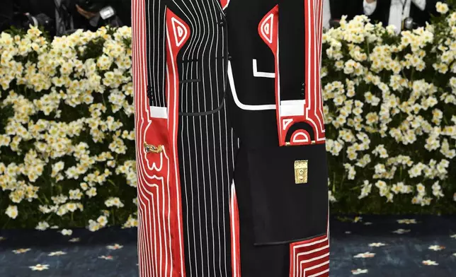 Janelle Monae attends The Metropolitan Museum of Art's Costume Institute benefit gala celebrating the opening of the "Superfine: Tailoring Black Style" exhibition on Monday, May 5, 2025, in New York. (Photo by Evan Agostini/Invision/AP)