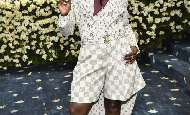 Doechii attends The Metropolitan Museum of Art's Costume Institute benefit gala celebrating the opening of the "Superfine: Tailoring Black Style" exhibition on Monday, May 5, 2025, in New York. (Photo by Evan Agostini/Invision/AP)