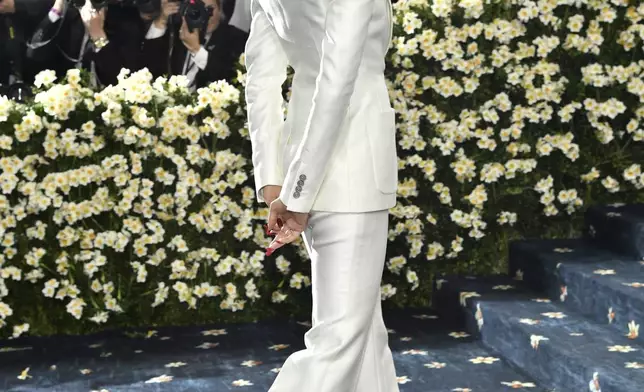 Zendaya attends The Metropolitan Museum of Art's Costume Institute benefit gala celebrating the opening of the "Superfine: Tailoring Black Style" exhibition on Monday, May 5, 2025, in New York. (Photo by Evan Agostini/Invision/AP)