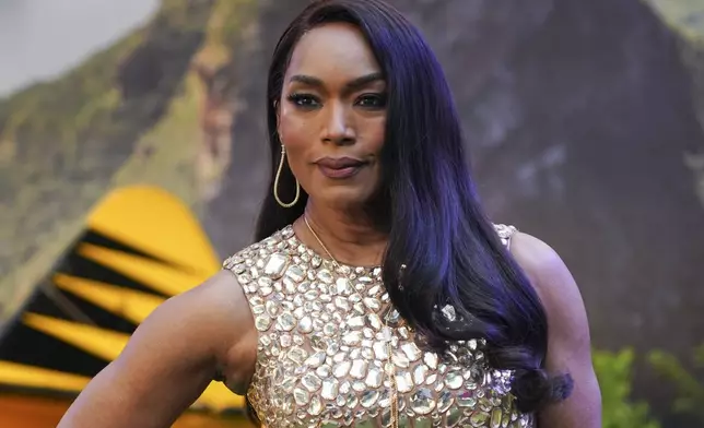 Angela Bassett poses for photographers upon arrival at the premiere of the film 'Mission: Impossible - The Final Reckoning' on Thursday, May 15, 2025, in London. (Photo by Alberto Pezzali/Invision/AP)