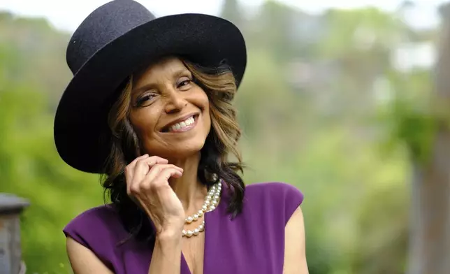 Victoria Rowell poses for a portrait on Thursday, April 17, 2025, in Los Angeles. (AP Photo/Chris Pizzello)