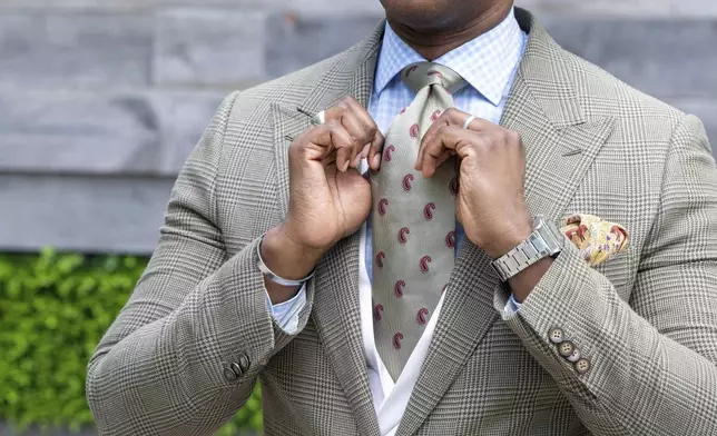 Style advisor, Michael Andrew, poses for a portrait on Friday, May 2, 2025, in Atlanta. (Photo by Paul R. Giunta/Invision/AP)