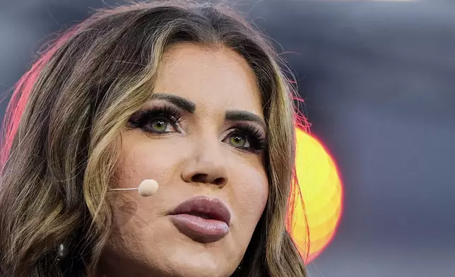 Homeland Security Secretary Kristi Noem speaks at the Conservative Political Action Conference, CPAC, Tuesday, May 27, 2025, in Jasionka, Poland. (AP Photo/Alex Brandon, Pool)