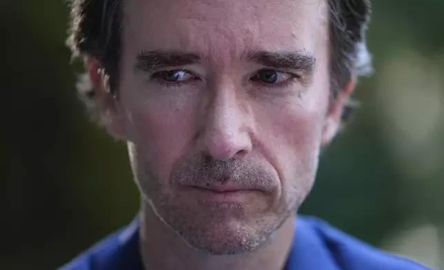 FILE -Antoine Arnault, of the French luxury group LVMH, attends an event to open the LVMH Pavilion, showcasing creations of the luxury brand related to the Paris 2024 Summer Olympics, July 22, 2024, in Paris. (AP Photo/Rebecca Blackwell, File)