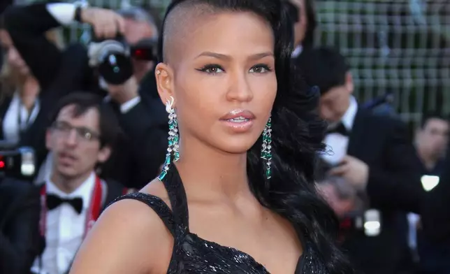 FILE - Singer Casandra Elizabeth Ventura also known as Cassie arrives for the screening of Killing Them Softly at the 65th international film festival, in Cannes, southern France, May 22, 2012. (AP Photo/Joel Ryan, File)