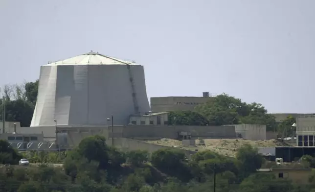 FILE - A view of Israel's Sorek nuclear reactor center near the central Israeli town of Yavne, on July 5, 2004. (AP Photo, File)