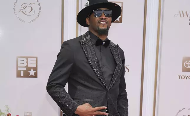 FILE - 803Fresh arrives at the BET Awards on Monday, June 9, 2025, at the Peacock Theater in Los Angeles. (Photo by Jordan Strauss/Invision/AP, File)