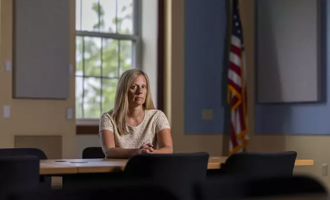 Hennessey Lustica poses for a portrait, Thursday, June 26, 2025, in Newark, N.Y. (AP Photo/Lauren Petracca)