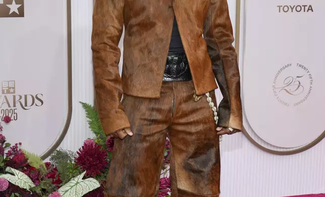 Sean Bankhead arrives at the BET Awards on Monday, June 9, 2025, at the Peacock Theater in Los Angeles. (Photo by Jordan Strauss/Invision/AP)