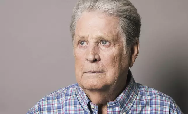 FILE - Musician Brian Wilson poses for a portrait in Los Angeles on June 2, 2015. (Photo by Casey Curry/Invision/AP, File)