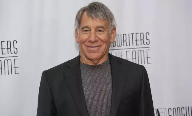 Stephen Schwartz attends the 54th annual Songwriters Hall of Fame induction and awards gala on Thursday, June 12, 2025, at the Marriott Marquis Hotel in New York. (Photo by Charles Sykes/Invision/AP)