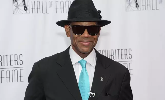 Jimmy Jam attends the 54th annual Songwriters Hall of Fame induction and awards gala on Thursday, June 12, 2025, at the Marriott Marquis Hotel in New York. (Photo by Charles Sykes/Invision/AP)