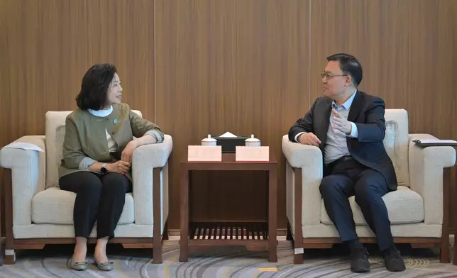 Secretary for Home and Youth Affairs visits Qianhai  Source: HKSAR Government Press Releases