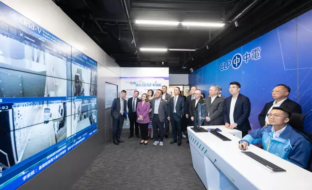 LegCo Panel on Environmental Affairs visits innovative technology projects of CLP  Source: HKSAR Government Press Releases
