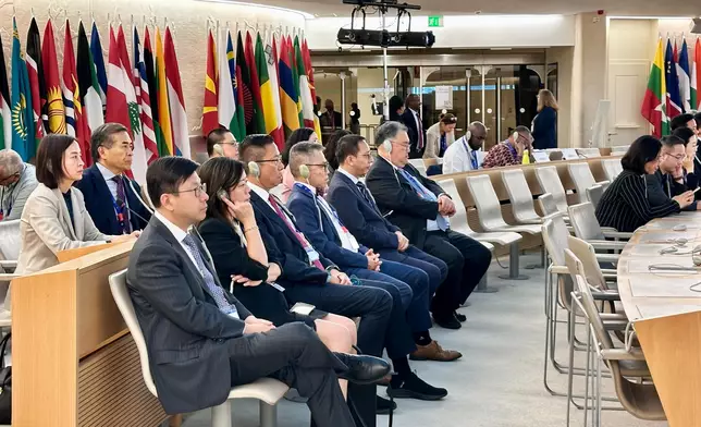 SLW attends International Labour Conference in Geneva  Source: HKSAR Government Press Releases