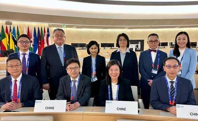 SLW attends International Labour Conference in Geneva  Source: HKSAR Government Press Releases