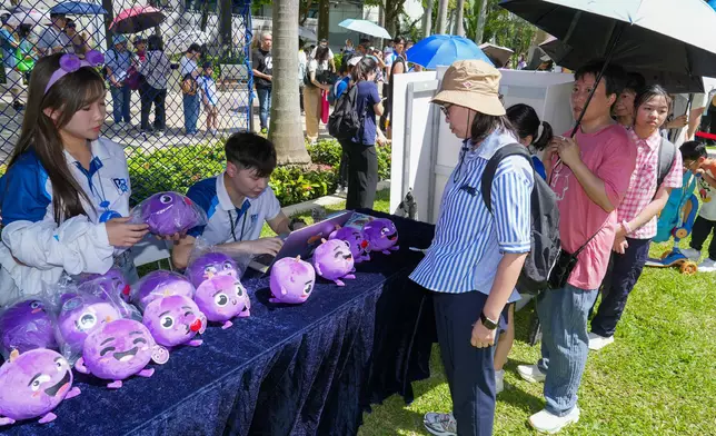 HKFP holds "The Little Grape's 5th Anti-Scam Birthday Party" to promote scam prevention messages  Source: HKSAR Government Press Releases