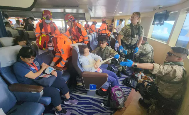 Guangdong, Hong Kong and Macao joint maritime search and rescue exercise conducted smoothly  Source: HKSAR Government Press Releases