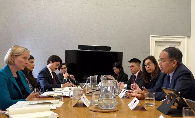 SFST showcases to UK community Hong Kong's determination to expand international financial co-operation  Source: HKSAR Government Press Releases