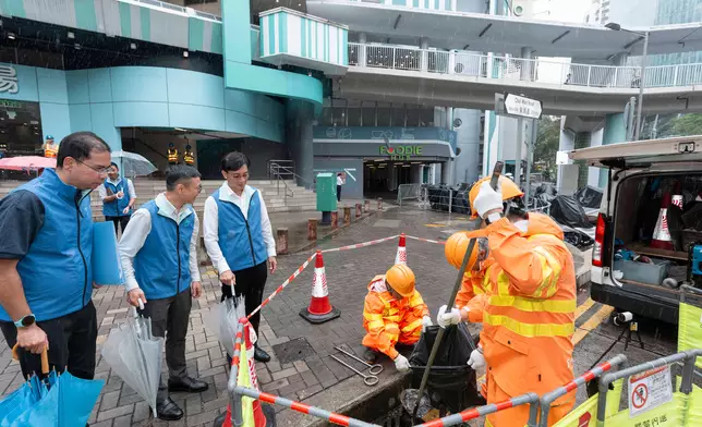 DSD implements flood prevention measures to cope with Tropical Storm Wutip  Source: HKSAR Government Press Releases
