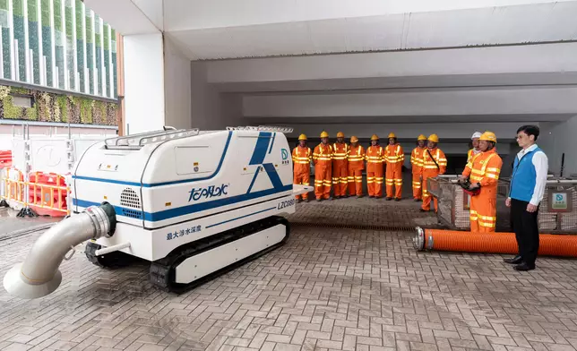 DSD implements flood prevention measures to cope with Tropical Storm Wutip  Source: HKSAR Government Press Releases