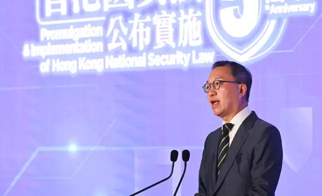 Committee for Safeguarding National Security of HKSAR launches 5th Anniversary of Promulgation and Implementation of Hong Kong National Security Law Thematic Exhibition  Source: HKSAR Government Press Releases
