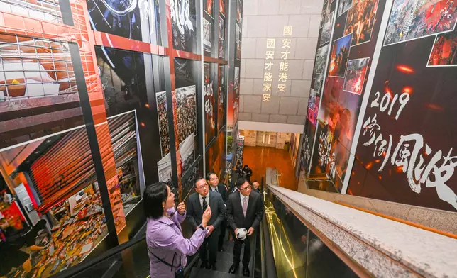 Committee for Safeguarding National Security of HKSAR launches 5th Anniversary of Promulgation and Implementation of Hong Kong National Security Law Thematic Exhibition  Source: HKSAR Government Press Releases