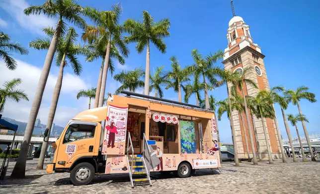 "Mobile ICH" travels among districts to showcase rich content of Hong Kong's ICH  Source: HKSAR Government Press Releases