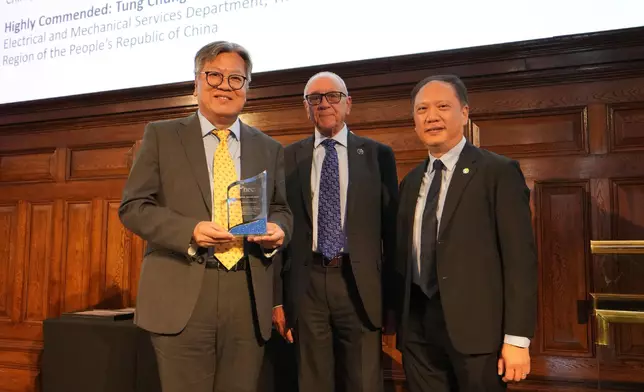 DEVB and works departments win nine Martin Barnes Awards in UK  Source: HKSAR Government Press Releases