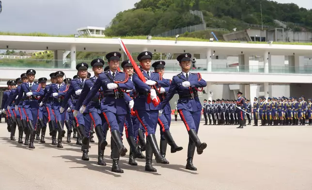Security Bureau holds Flag Raising Ceremony by Disciplined Services and Youth Groups for Commemorating 5th Anniversary of Promulgation and Implementation of Hong Kong National Security Law (with photos/video) Source: HKSAR Government Press Releases