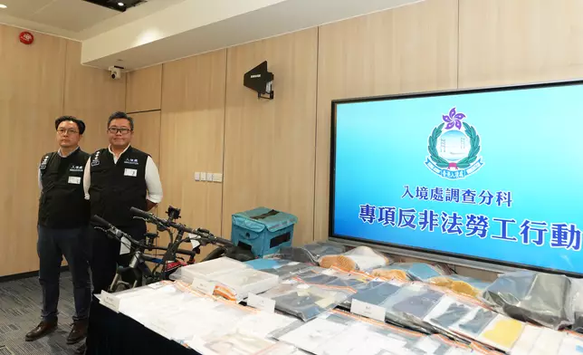 123 arrested in ImmD anti-illegal worker focused operations  Source: HKSAR Government Press Releases