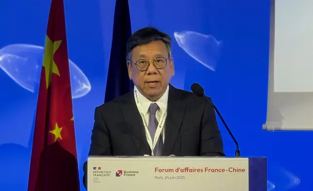 SCED attends China Forum in Paris, France  Source: HKSAR Government Press Releases