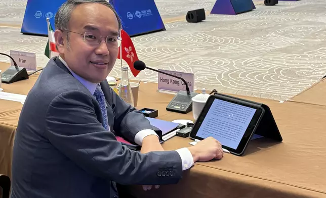 SFST looks for more co-operation opportunities with AIIB member states at its 10th Annual Meeting of Board of Governors in Beijing  Source: HKSAR Government Press Releases