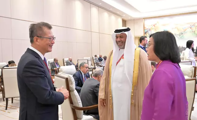 FS attends 10th Annual Meeting of Board of Governors of Asian Infrastructure Investment Bank in Beijing (with photos/video) Source: HKSAR Government Press Releases