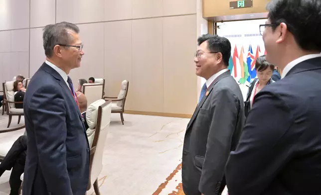 FS attends 10th Annual Meeting of Board of Governors of Asian Infrastructure Investment Bank in Beijing (with photos/video) Source: HKSAR Government Press Releases