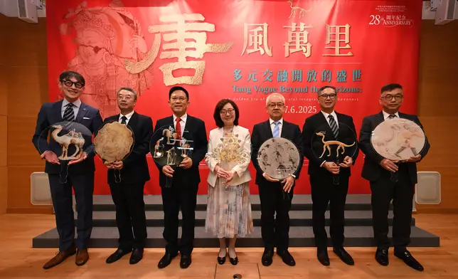 "Tang Vogue Beyond the Horizons: A Golden Era of Multicultural Integration and Openness" exhibition opens  Source: HKSAR Government Press Releases