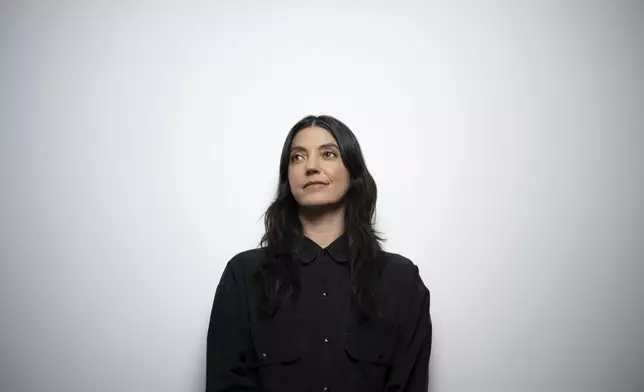 Sharon Van Etten poses for a portrait in Los Angeles, Monday, May 19, 2025. (AP Photo/Jae C. Hong)
