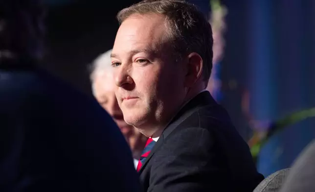 FILE - EPA Administrator Lee Zeldin listens during the annual Alaska Sustainable Energy Conference on Tuesday, June 3, 2025, in Anchorage, Alaska. (AP Photo/Jenny Kane, File)