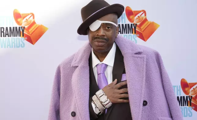 FILE - Slick Rick arrives at the Recording Academy's Special Merit Awards on Feb. 4, 2023, in Los Angeles. (AP Photo/Chris Pizzello, File)
