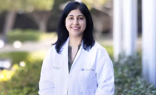City of Hope's Jyoti Malhotra, M.D., M.P.H., is a principal investigator.